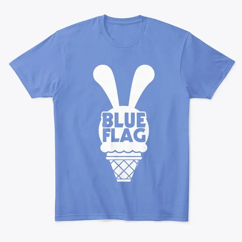 Blue Flag Ice Cream Co. Tee