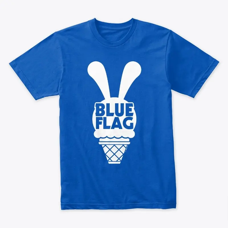 Blue Flag Ice Cream Co. Tee